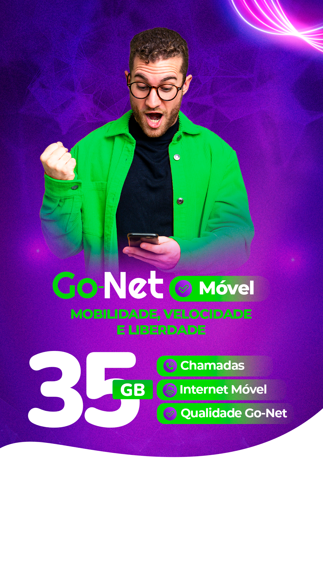 Plano movel Go-Net 35 GB